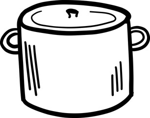 Hand Drawn Doodle Pan