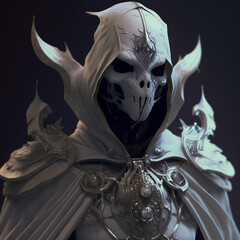 Naklejka premium The White Warlock Collection 