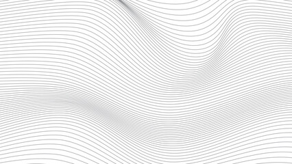 Abstract wave halftone lines vector background 