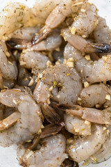 Garlic Shrimp Pasta with Spinach