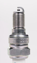 Spark plug isolated (with clipping path)