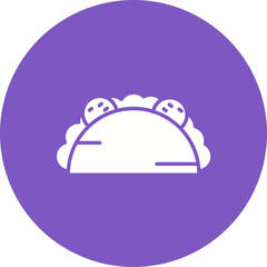 Fototapeta premium Taco Icon