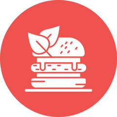 Vegan Burger Icon