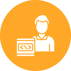 Developer Male Icon