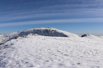 Snowdonia winter carneddau wales