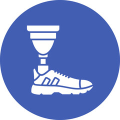 Prosthetic Leg Icon