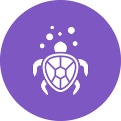 Obraz premium Sea Turtle Icon