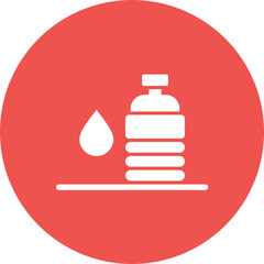 Water And Vinegar Cleaning Icon