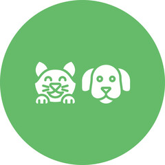 Fototapeta premium Pets Icon