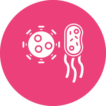 recommend clip art: Bacteria And Virus Icon