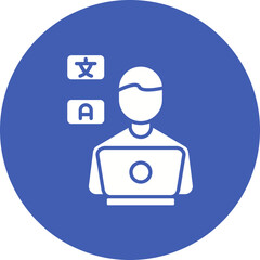 Freelance Translator Icon