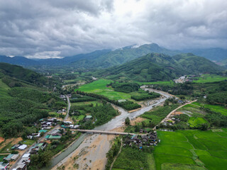 View from the top of the mountains at the sea, lake sky 
On the road 
Movie shots 
Vally, Landscape 20.02.2022