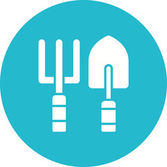 Fork And Trowel Icon