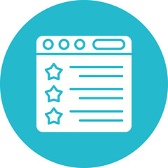 Online Rating Icon