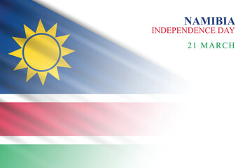 Namibia Independence Day background.