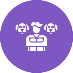 Obraz premium Animal Hoarding Icon