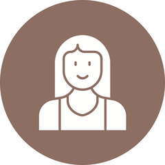 Sportswoman Icon