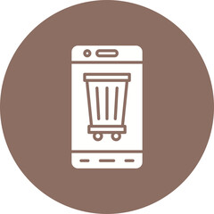 Mobile Bin Icon
