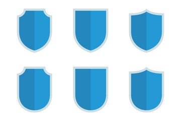 Set Of Half Shadow Shields