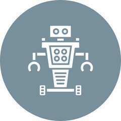 Naklejka premium Robot Icon
