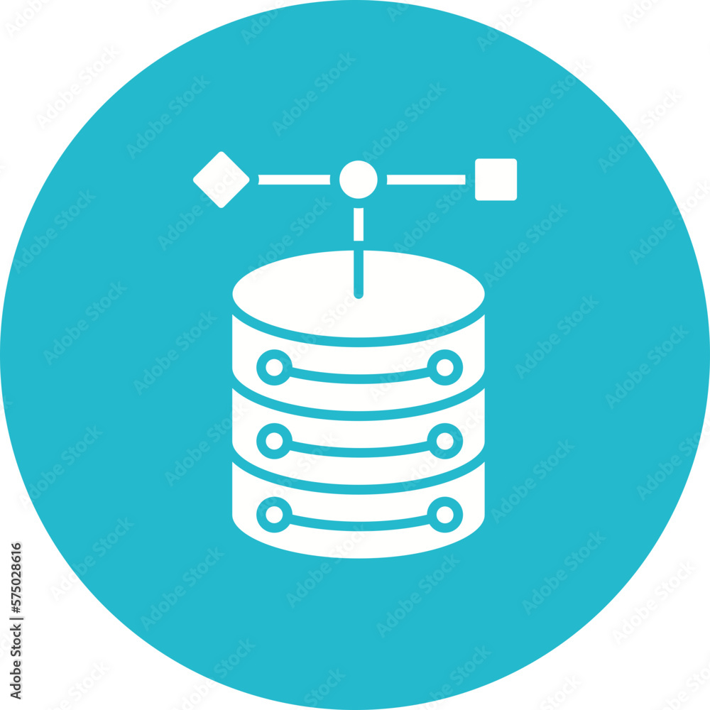 Poster object database icon