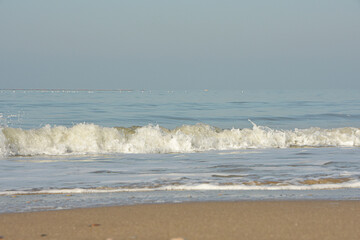 wave on the beach