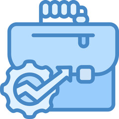 Career icon isolated useful for business, company, corporate, money and finance design element