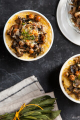 Polenta with Mushrooms