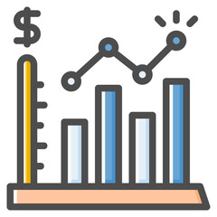 Exchange rate icon isolated useful for finance, currency, money, business, bank, economy and investment design element