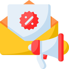 Email marketing icon isolated useful for marketing, technology, online, internet, advertising, development and business design element