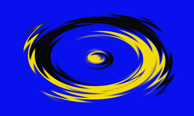 modern background with blue background. circular liquid waveform