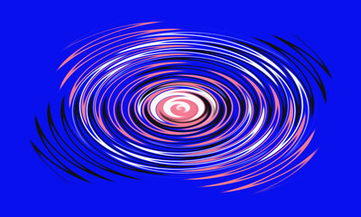 modern background with blue background. circular liquid waveform