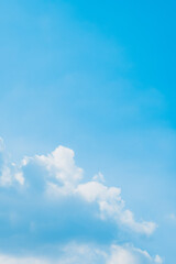 blue sky with clouds