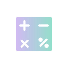 Obraz premium calculate