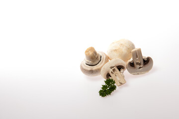 Champignons mit Petersilie