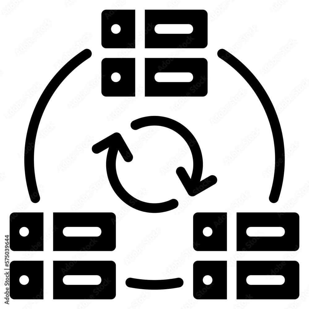 Poster network server icon isolated useful for computer, network, technology, internet, server, cloud, data