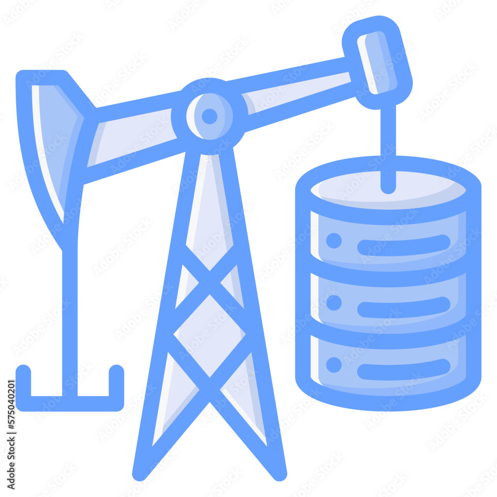 Poster data mining icon isolated useful for computer, network, technology, internet, server, cloud, databas