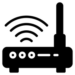 Wifi router icon isolated useful for business, company, corporate, home, work, office, business, freelance, job, workplace, quarantine, finance and all project design element