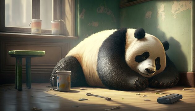 Lazy panda HD wallpapers | Pxfuel