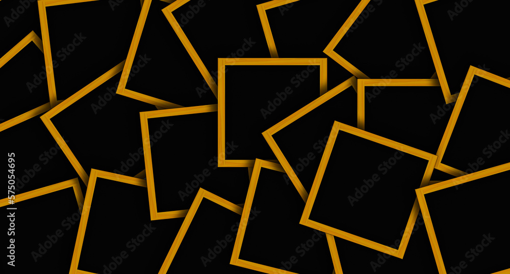 Poster seamless polaroid photo frames composite background used for web designing and other tasks. realisti