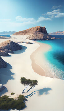 Shuab Bay on the island of Socotra