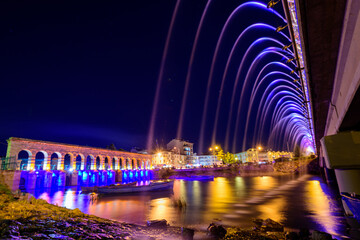 bridge over the river