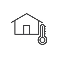 Home Temperature Icon