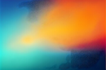 Fototapeta na wymiar Colorful Gradient Background. AI generated