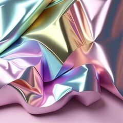 Abstract holographic foil background
