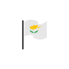 Cyprus independence day icon set, Cyprus flags icon set vector sign symbol