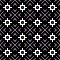 Geometric pattern. Seamless vector background. Ethnic graphic design	