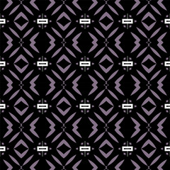 Geometric pattern. Seamless vector background. Ethnic graphic design	