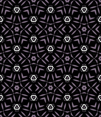 Fototapeta premium Geometric pattern. Seamless vector background. Ethnic graphic design 