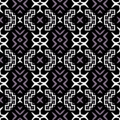 Geometric pattern. Seamless vector background. Ethnic graphic design	